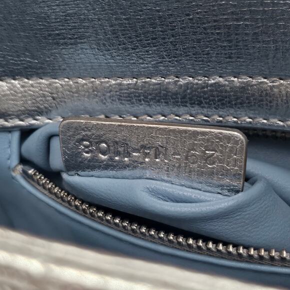 Christian Dior Cannage Small My ABCDior Lady Dior Metallic Silver - Picture 14 of 14